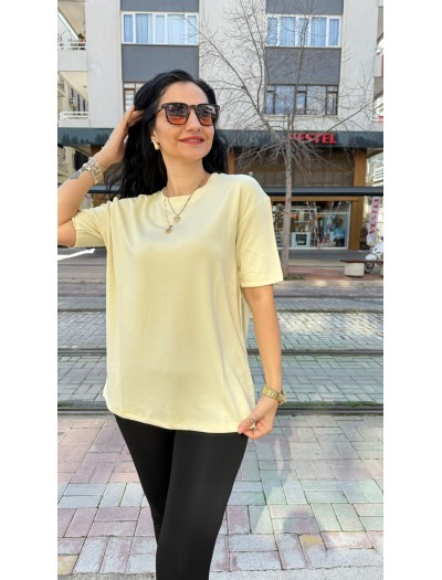 MODAL KUMAŞ SARI TŞÖRT 