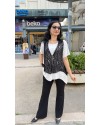 KISA KOLLU BEYAZ DANTELLİ 