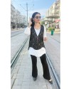 UZUN KOLLU DANTELLİ BEYAZ